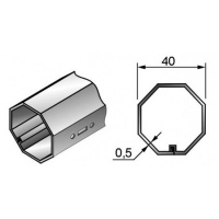 Вал октогональный RT40x0,5